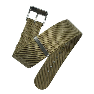 Max Premium Nylon NATO Watch Strap Khaki