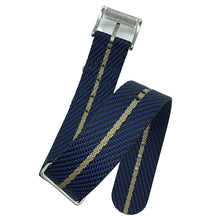 Load image into Gallery viewer, Max Premium Nylon NATO Watch Strap Black/Navy/Khaki