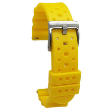 Load image into Gallery viewer, Max Wave Quick Release Silicone Soft Rubber Watch Strap Yellow