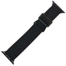Load image into Gallery viewer, Max French Marine Nationale Elastic Apple Watch Strap Black
