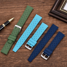 Load image into Gallery viewer, Max Tropical Watch Strap Sky Blue