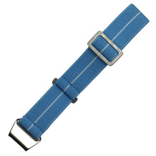 Load image into Gallery viewer, Max French Marine Nationale Elastic Watch Strap Light Blue/White