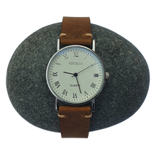 Load image into Gallery viewer, Max Original Genuine Leather Watch Strap Crazy Horse Tan