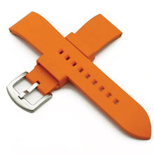 Load image into Gallery viewer, Max Quick Release FKM Rubber Watch Strap Orange