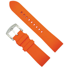 Load image into Gallery viewer, Max Quick Release FKM Rubber Watch Strap Orange