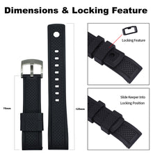 Load image into Gallery viewer, Max Summit Watch Strap Black