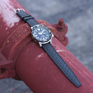 Max Tropical Watch Strap Black/Silver