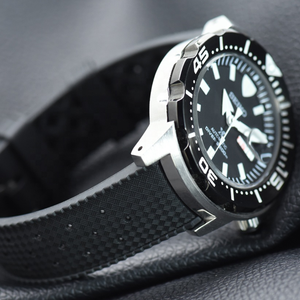 Max Tropical Watch Strap Black/Silver