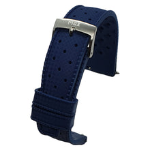 Load image into Gallery viewer, Max Tropical Watch Strap Navy Blue/Silver